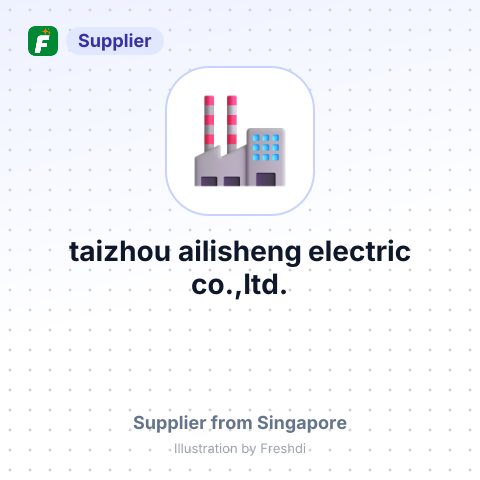 taizhou ailisheng electric co.,ltd. – summary card, no photo uploaded yet