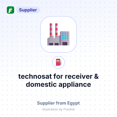 technosat for receiver & domestic appliance – summary card, no photo uploaded yet