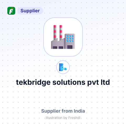 tekbridge solutions pvt ltd – summary card, no photo uploaded yet