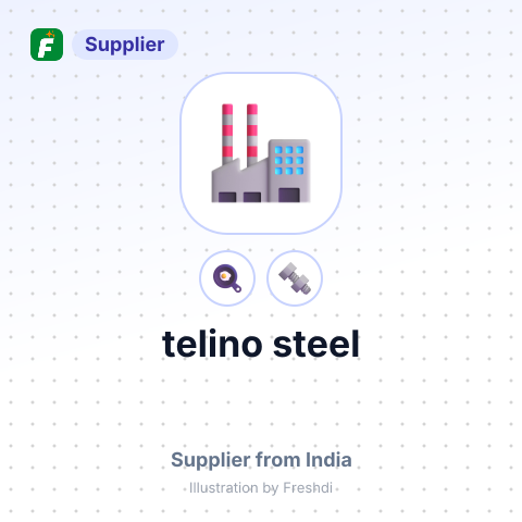 telino steel – summary card, no photo uploaded yet
