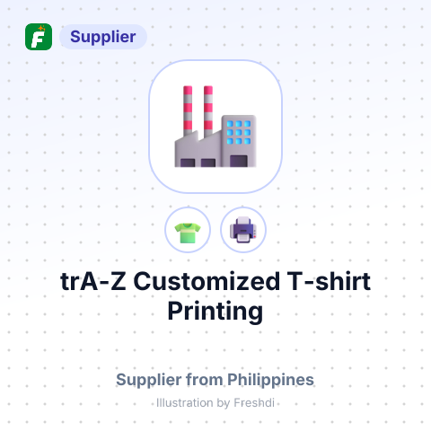 trA-Z Customized T-shirt Printing – summary card, no photo uploaded yet