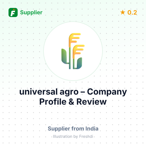 universal agro – summary card, no photo uploaded yet