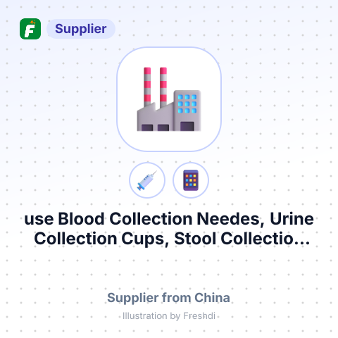 use Blood Collection Needes, Urine Collection Cups, Stool Collection Cups, Agar, Stain, Cultural Bottle – summary card, no photo uploaded yet