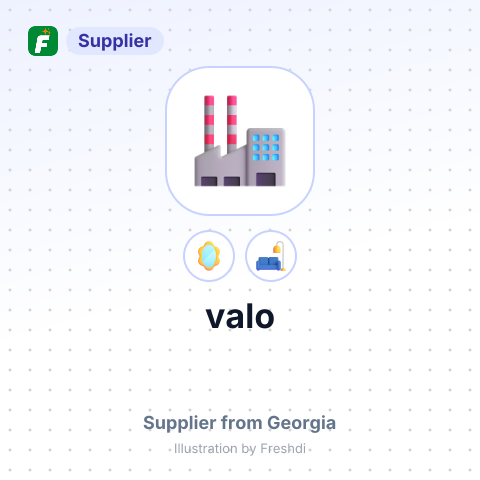 valo – summary card, no photo uploaded yet