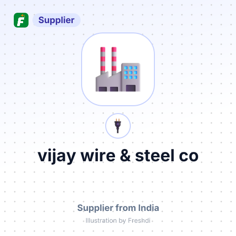 vijay wire & steel co – summary card, no photo uploaded yet