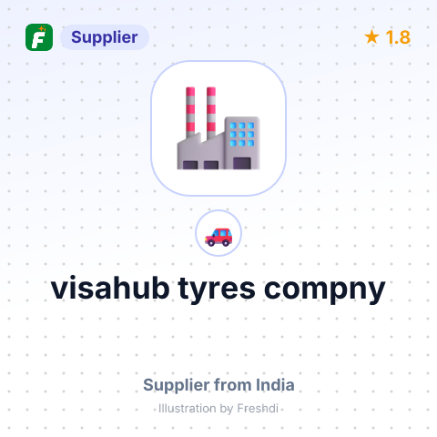 visahub tyres compny – summary card, no photo uploaded yet