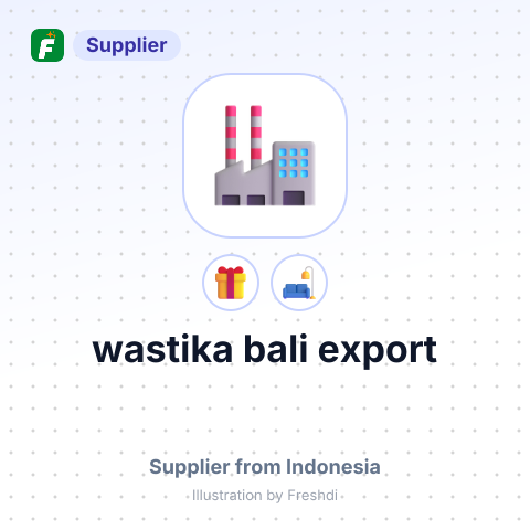 wastika bali export – summary card, no photo uploaded yet