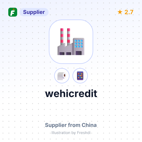 wehicredit – summary card, no photo uploaded yet