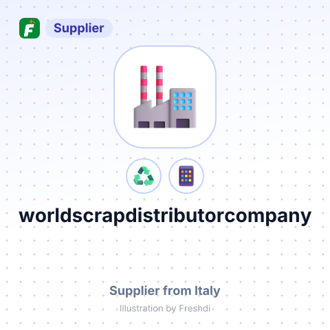worldscrapdistributorcompany – summary card, no photo uploaded yet
