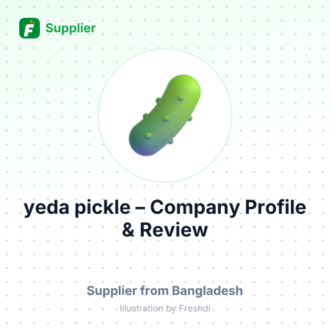 yeda pickle – summary card, no photo uploaded yet