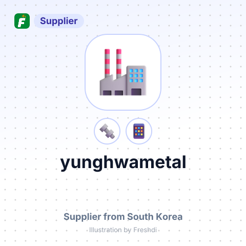 yunghwametal – summary card, no photo uploaded yet