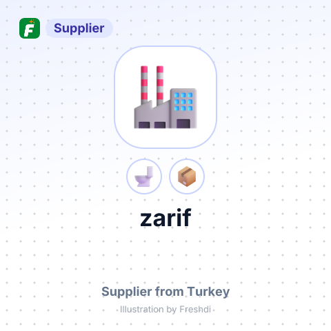 zarif – summary card, no photo uploaded yet