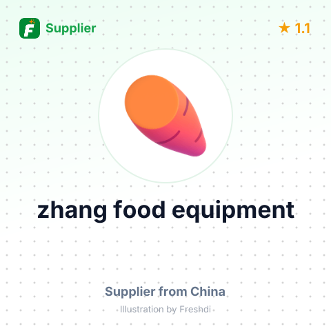zhang food equipment – summary card, no photo uploaded yet