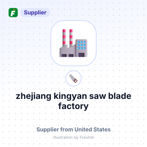 zhejiang kingyan saw blade factory – summary card, no photo uploaded yet